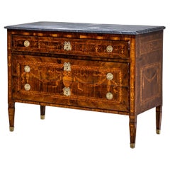 Neoclassical Chest of Drawers, Lombardy, Late 18th Century