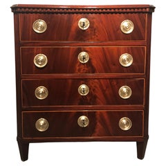 Antique Neoclassical Chest of Drawers, Northern Germany around 1800