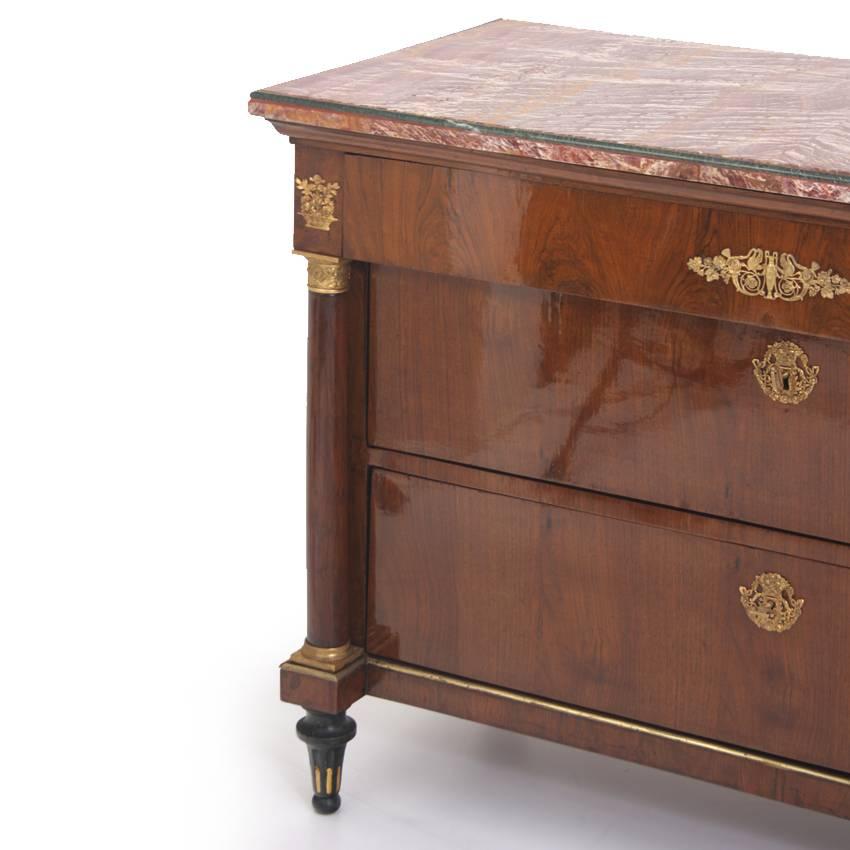 Wood Neoclassical Chests of Drawers, Italy, 1800