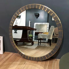 Neoclassical Circular Giltwood Mirrors