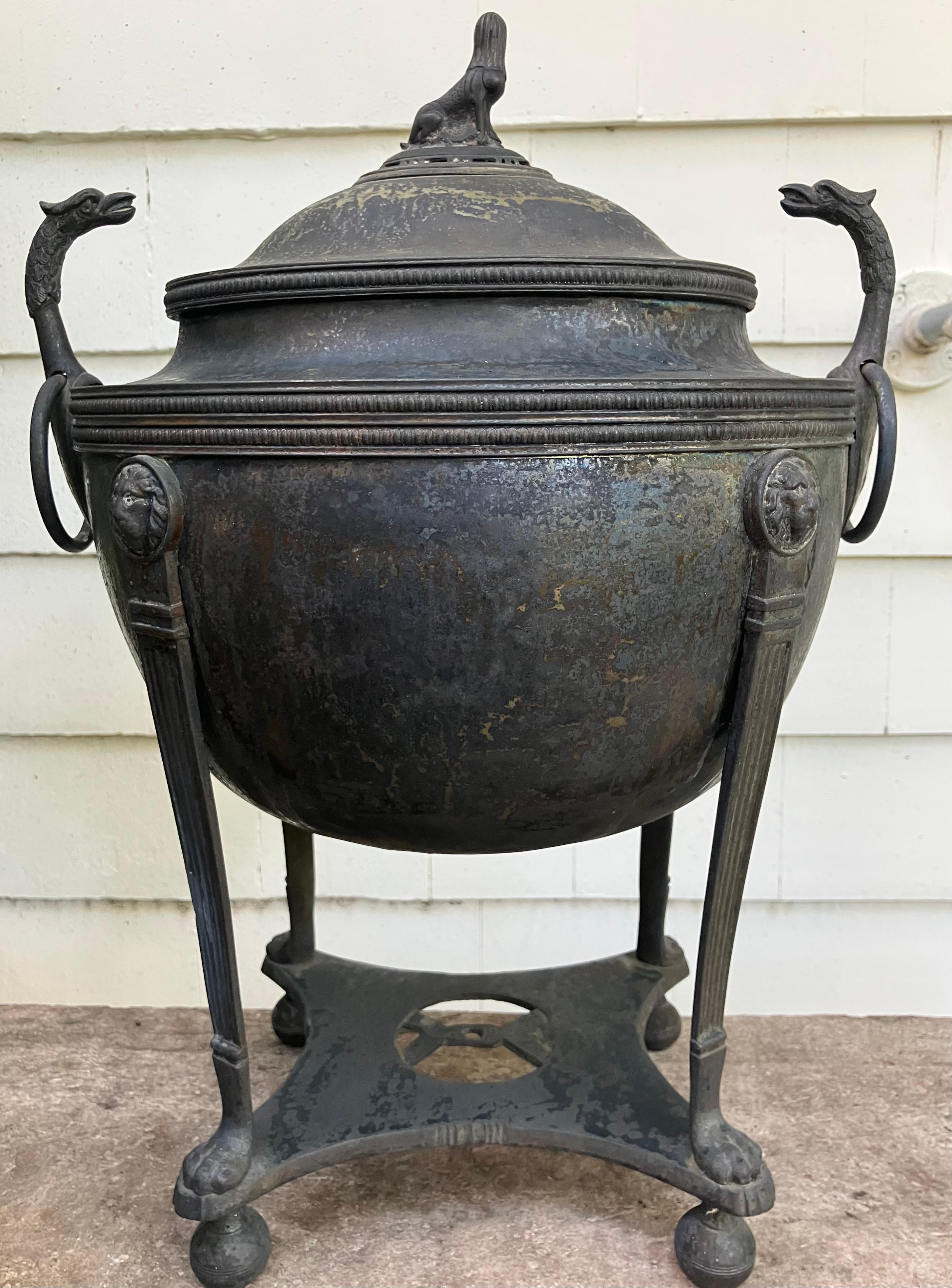 Neoclassical Coffee Samovar Urn Imperio en venta