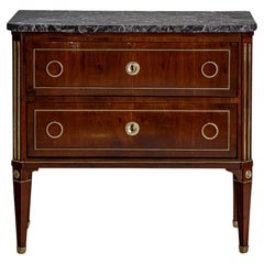 Commode neoclassica, fine del XVIII secolo
