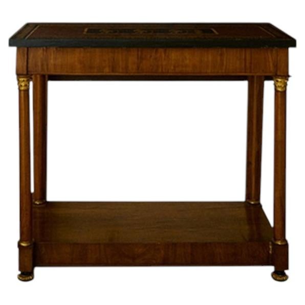 Neoclassical Console Table For Sale