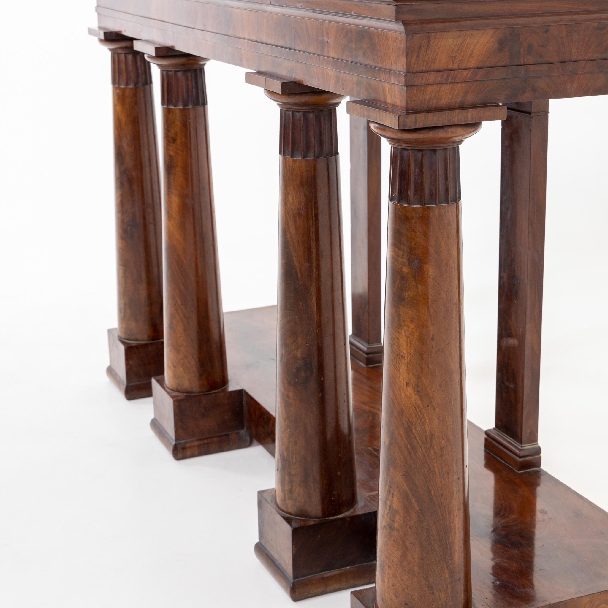 Neoclassical Console Table, Italy / Naples, early 19th Century In Good Condition In Greding, DE