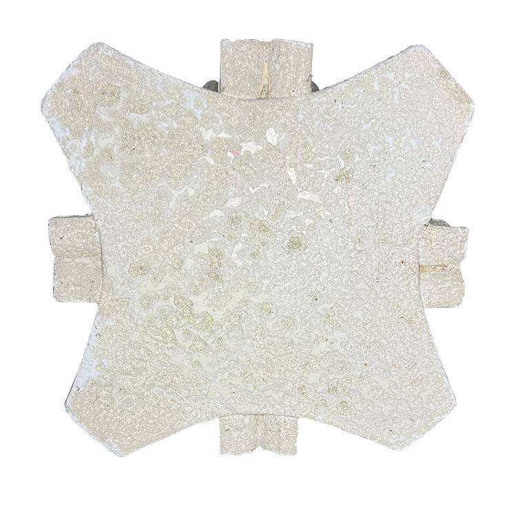 Porte-parapluie à piédestal en céramique de style néoclassique corinthien avec décorations florales en vente 5