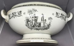 Neoclassical Creamware Soup Tureen