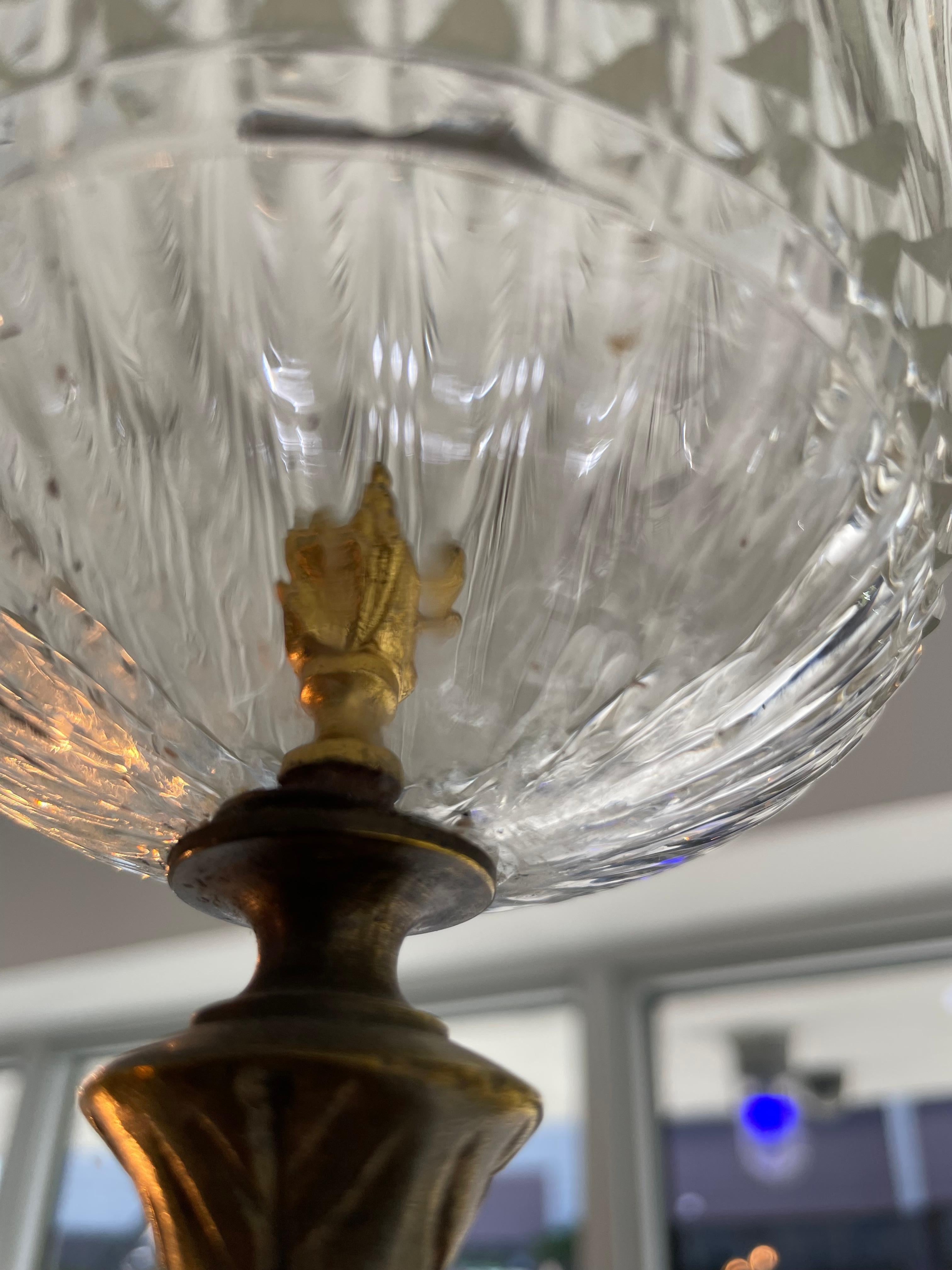 Lustre en cristal de style Louis XVI en vente 6