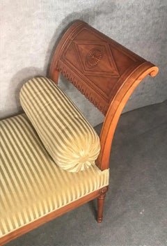 Neoklassizistisches Tagesbett im Stil von Henri Jacob (1753-1824), Frankreich 19. Jahrhundert