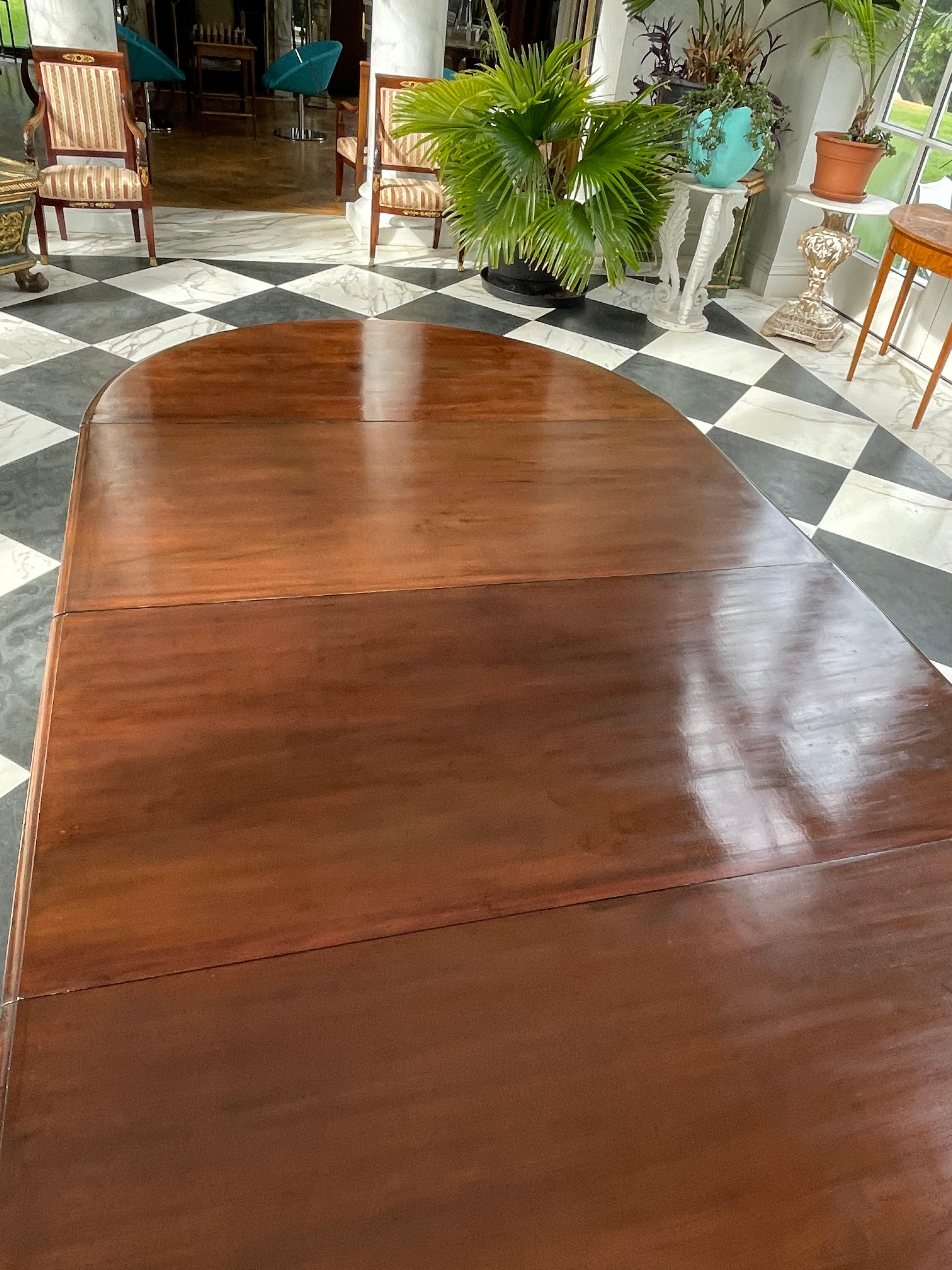 Neoclassical Federal Dining Table 
