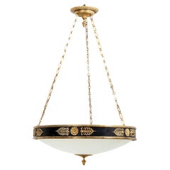 Neoclassical Dish Fixture by Caldwell