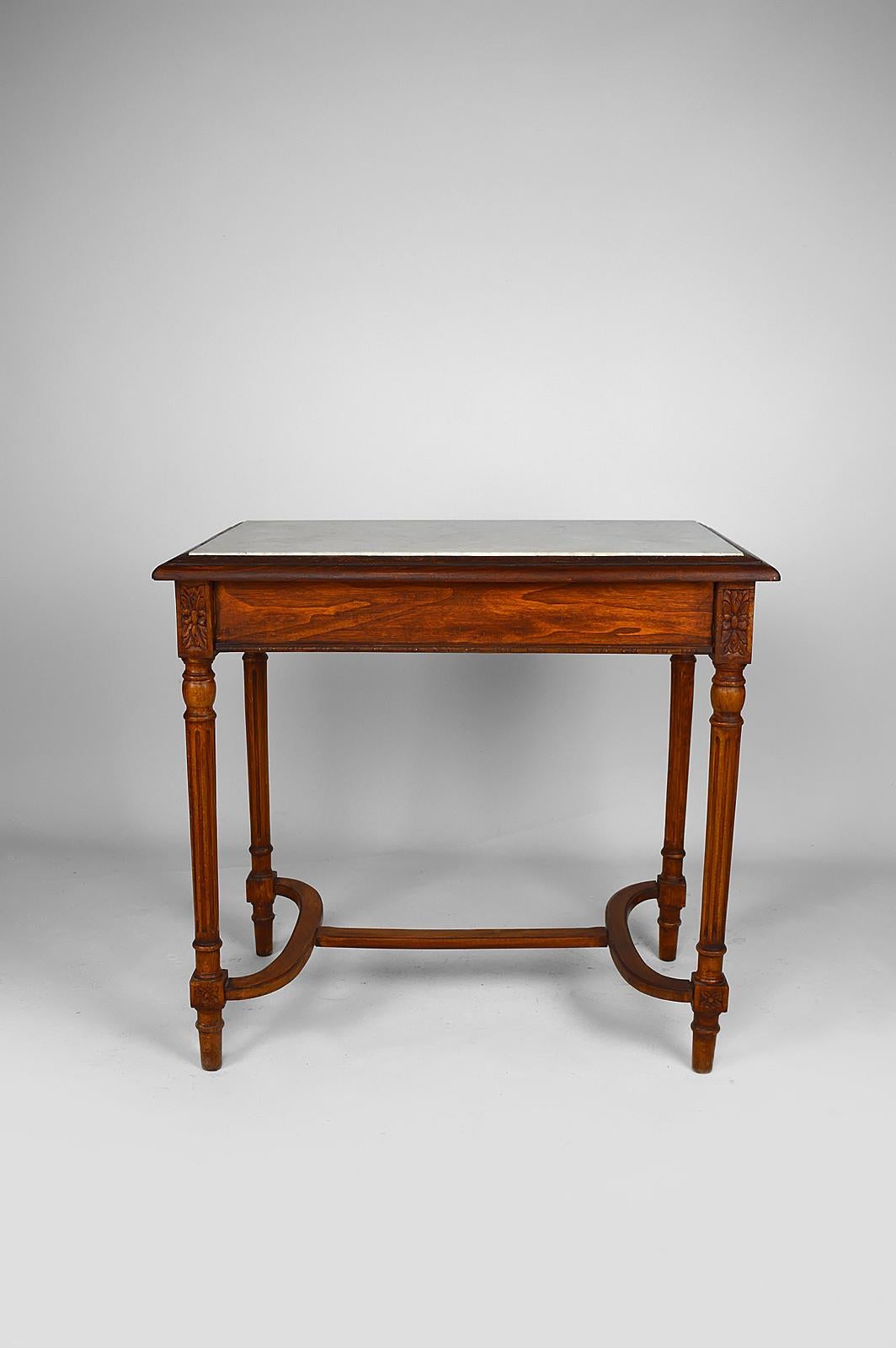 Neoclassical dressing table / desk / Louis XVI, France, circa 1900 For Sale 2