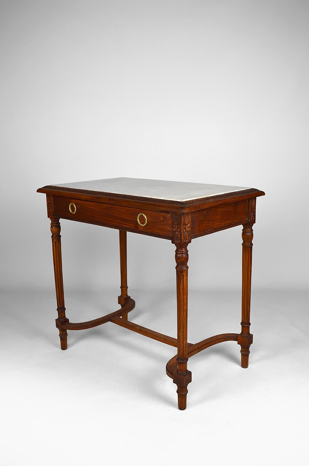 Neoclassical Revival Neoclassical dressing table / desk / Louis XVI, France, circa 1900 For Sale