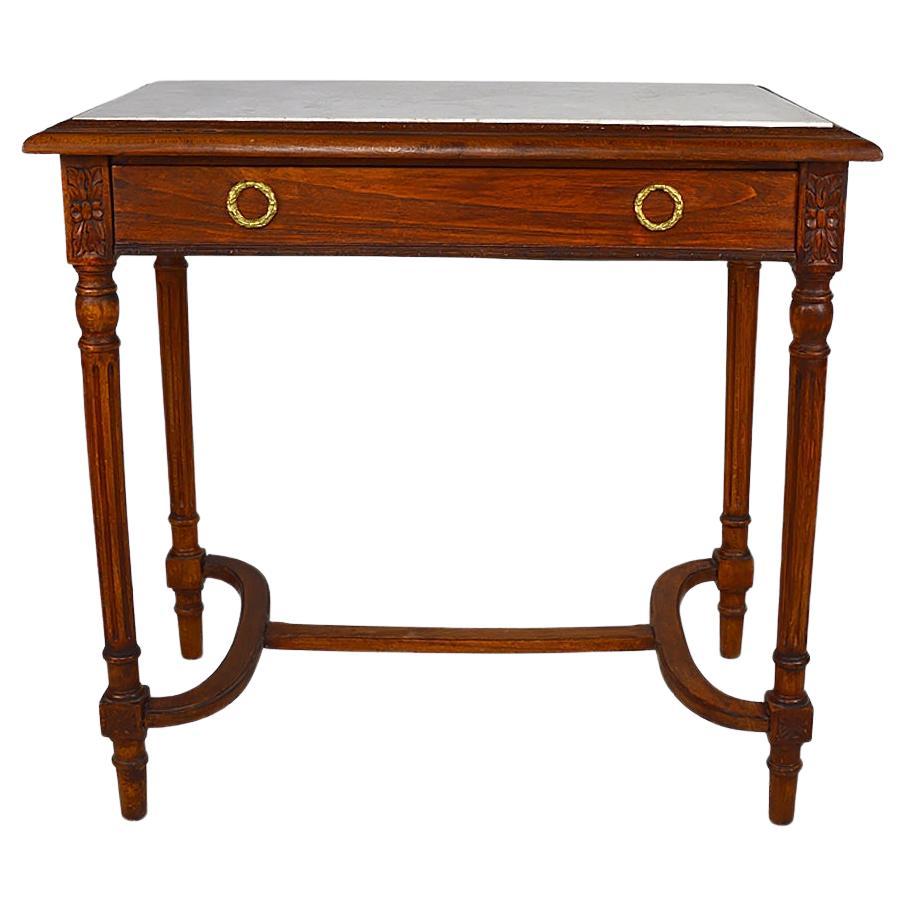 Neoclassical dressing table / desk / Louis XVI, France, circa 1900 For Sale