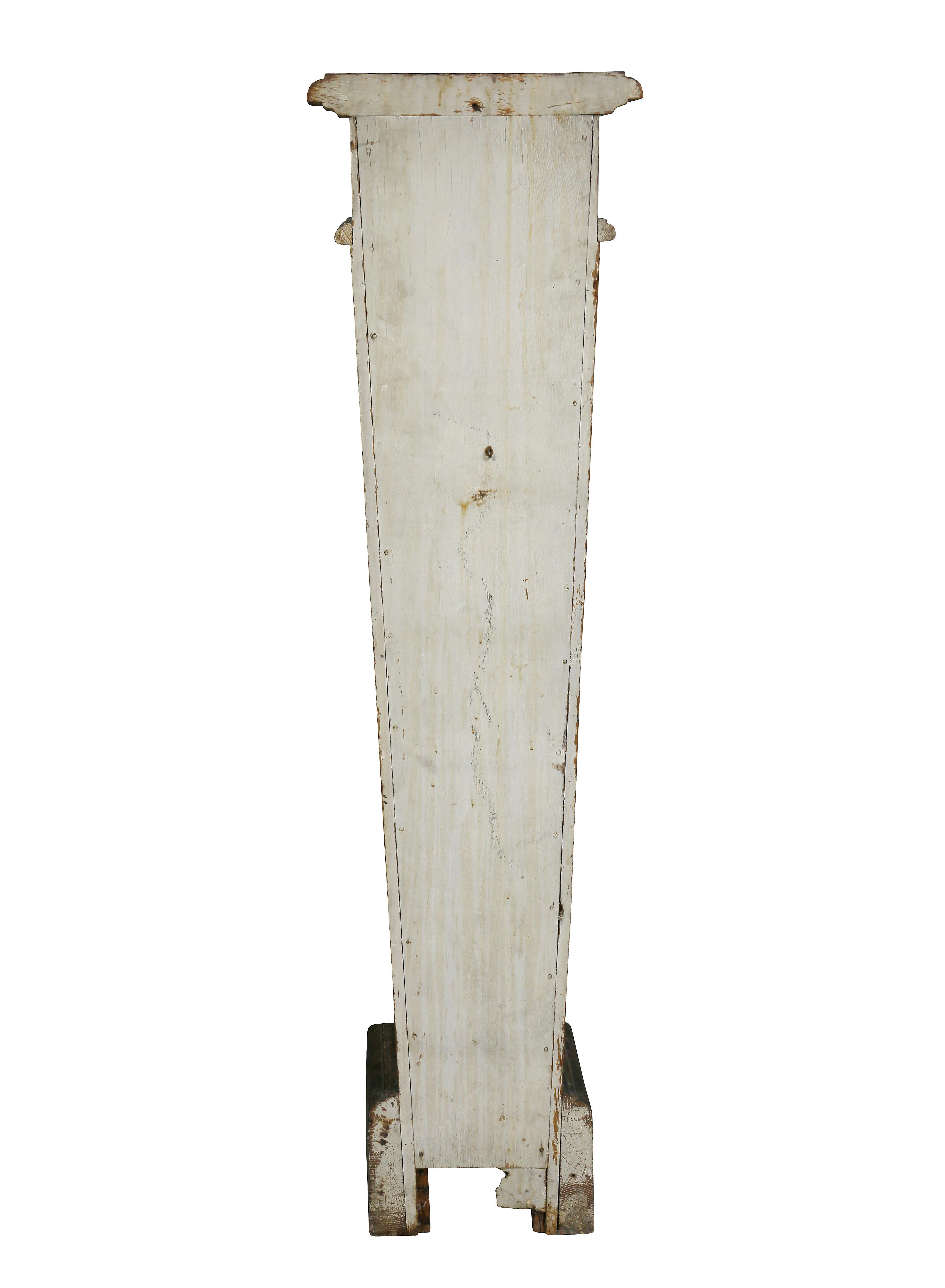 Neoclassical Faux Painted Wood Pedestal 2