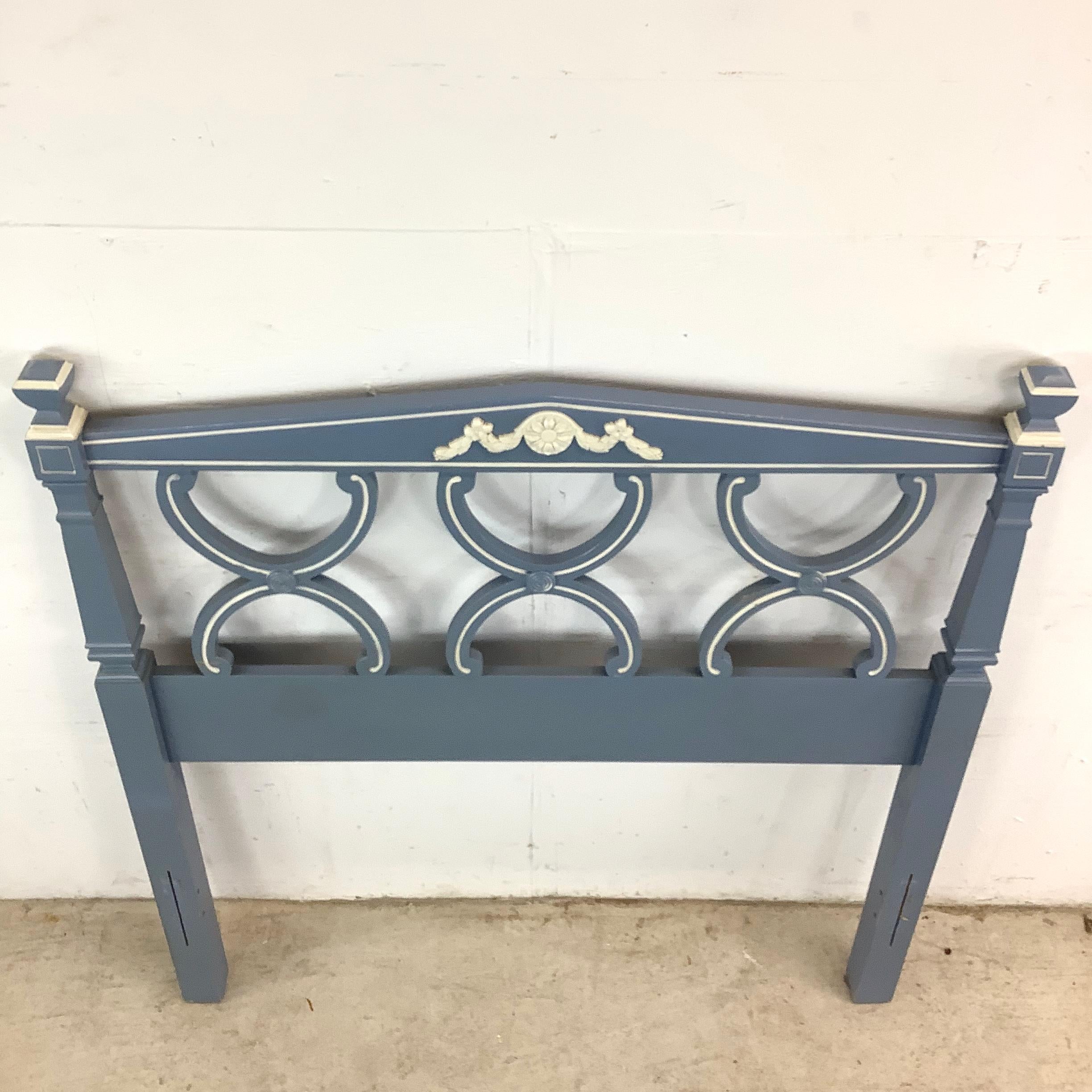 Neoclassical Federal-Style Twin Bed Frame For Sale 1