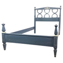 Neoclassical Federal-Style Twin Bed Frame
