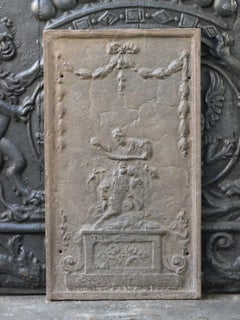 Neoclassical Fireback, France, 18th/19th Century