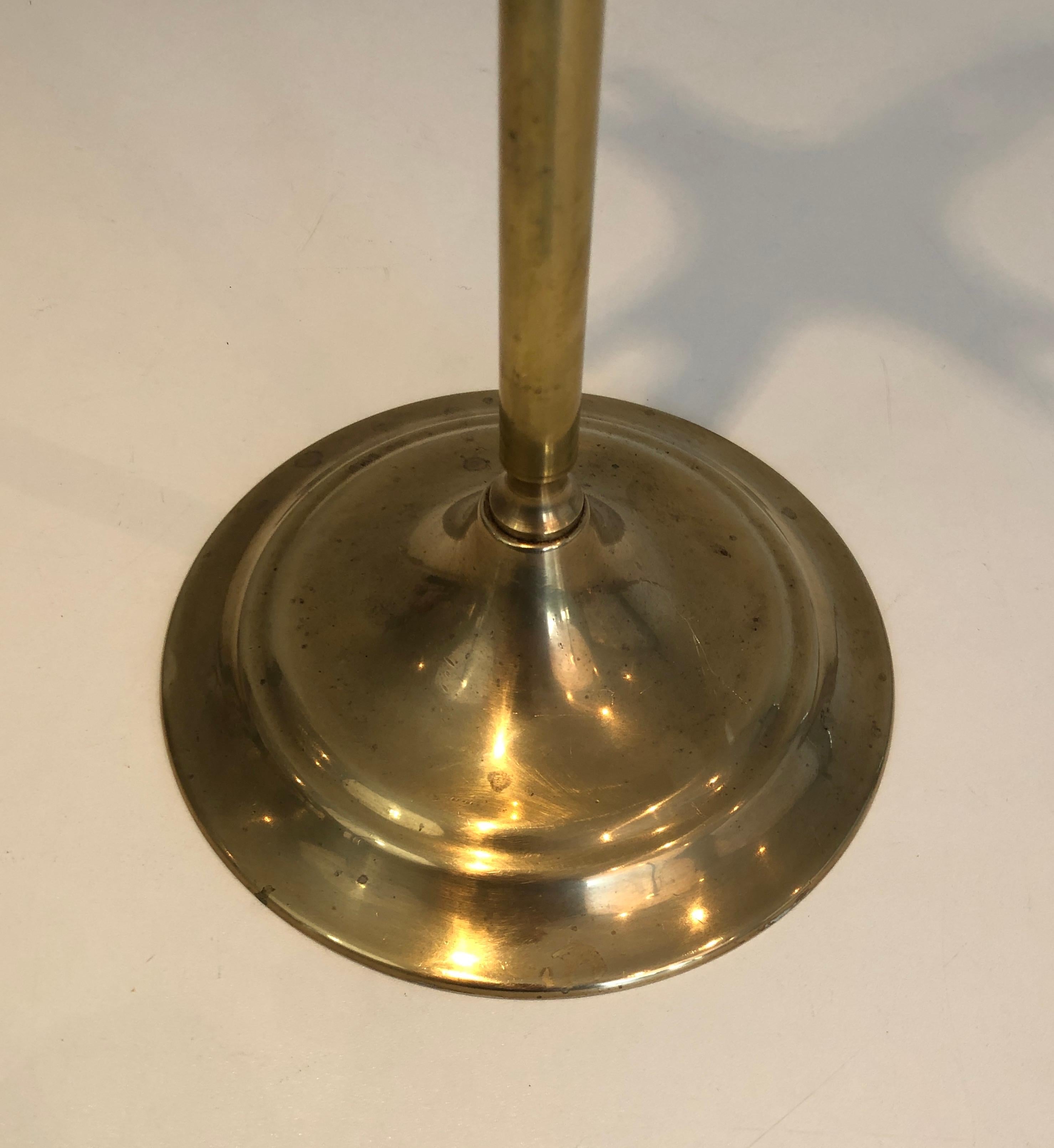 Neoclassical Fireplace Tools in Brass with Duck Heads, French, circa 1960 15