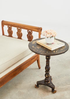 Neoclassical French Empire Style Swan Neck Daybed