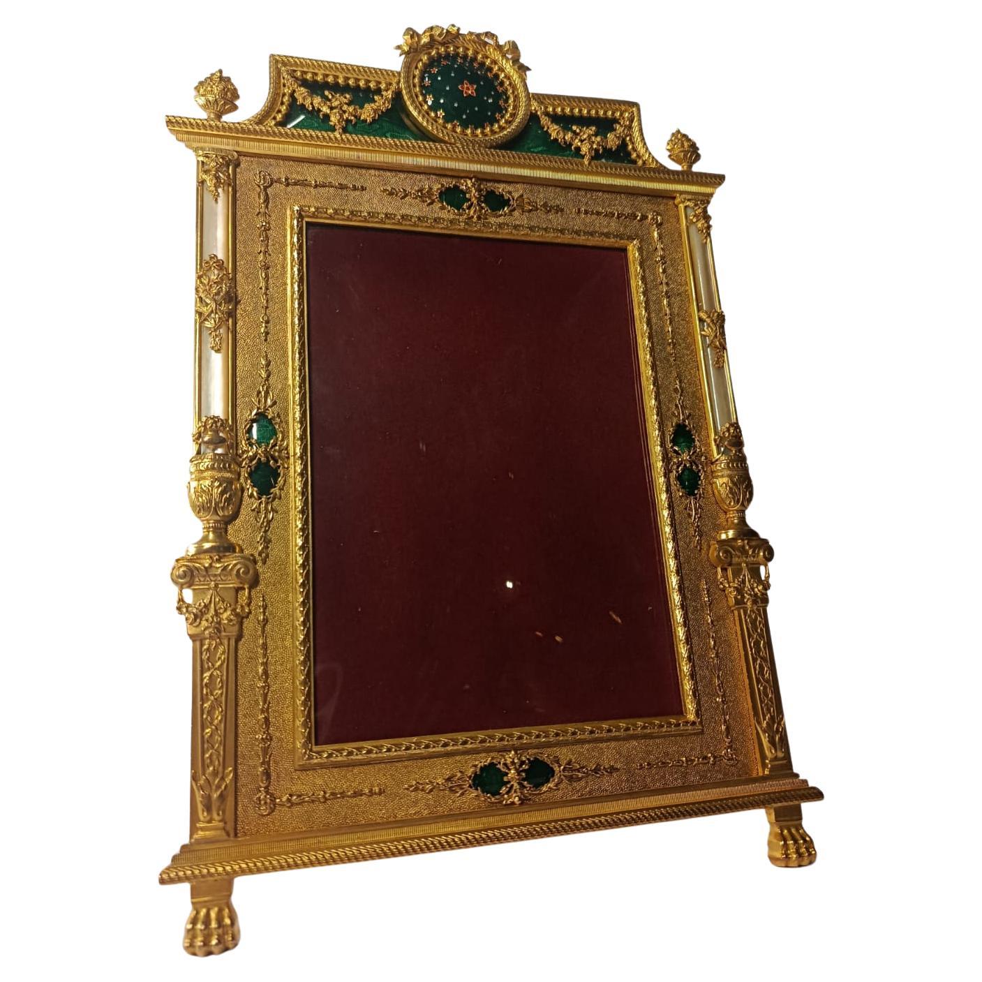 Neoclassical French Photo Frame, circa 1900