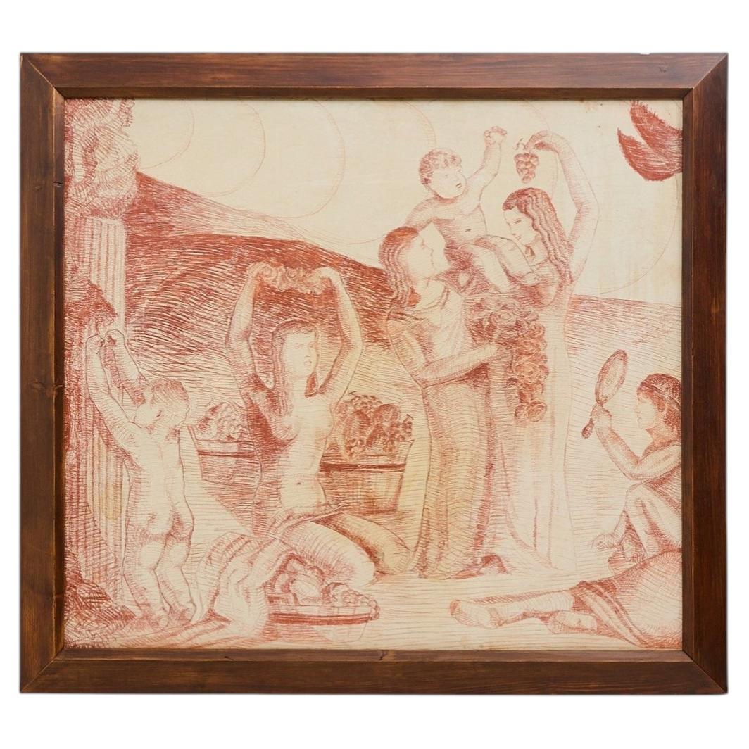 Neoclassical Fresco