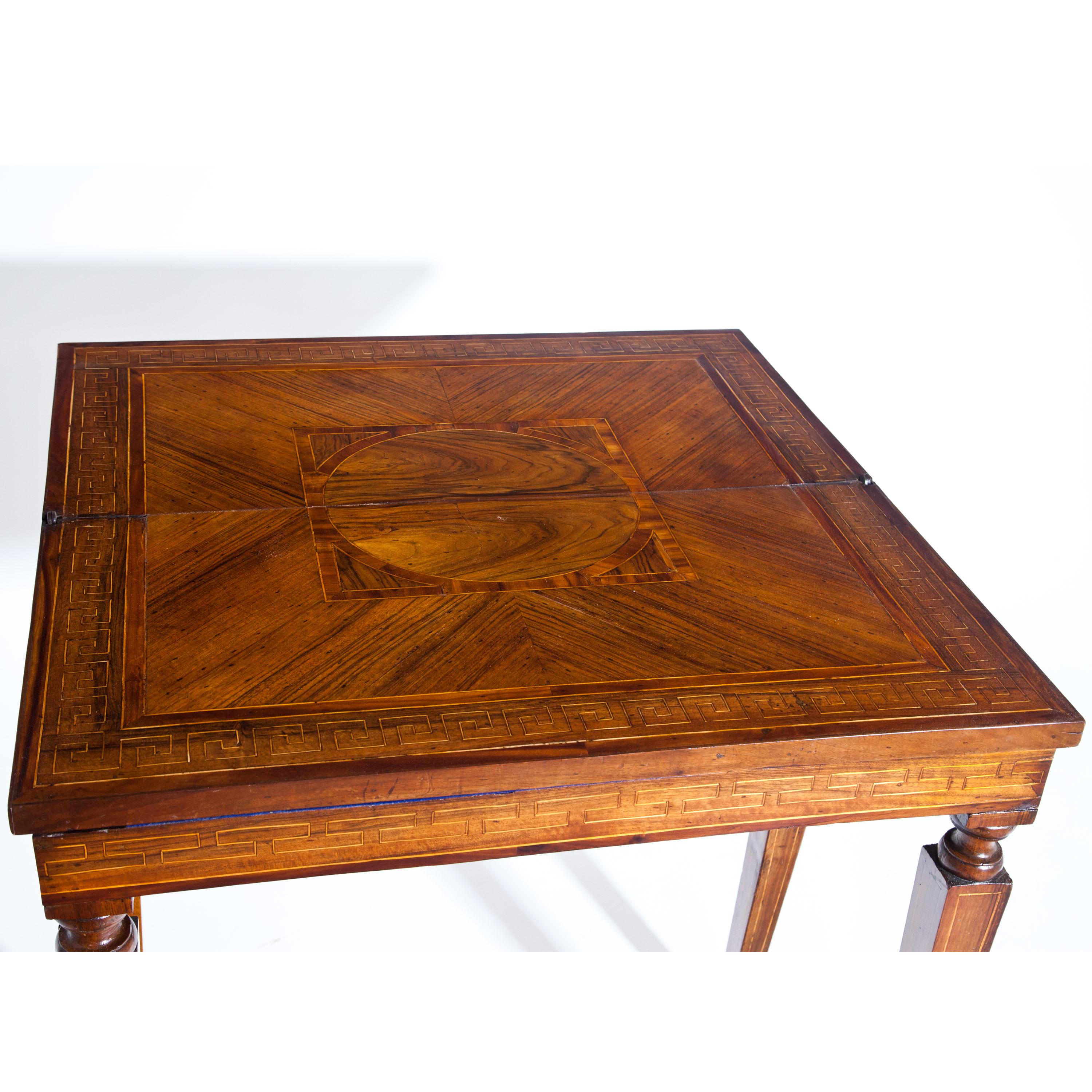 Neoclassical Game Table, Italy, circa 1800 3