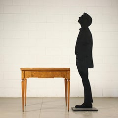 Mesa de Juego Neoclásica Nogal Arce, Italia Siglo XVIII