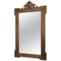 Neoclassical Gilt Composition Wall Mirror
