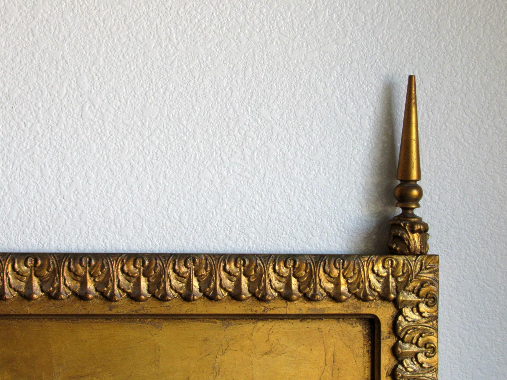 Neoclassical Gilt King Size Headboard 1960s (Directoire)