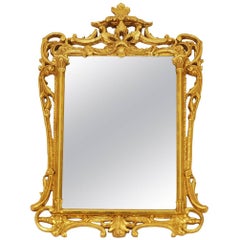 Retro Neoclassical Gilt Mirror in the Style of La Barge