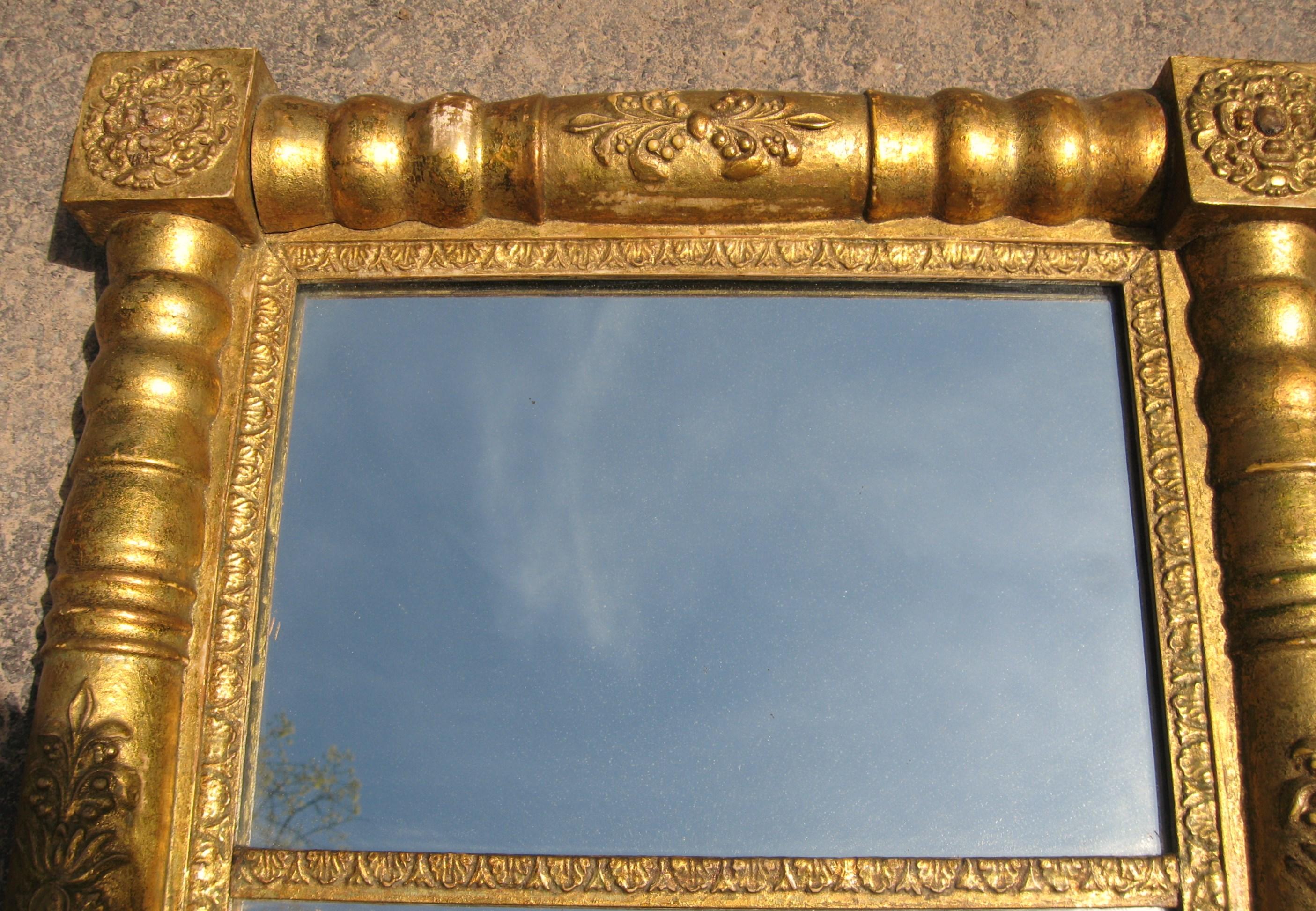 gold pier mirror
