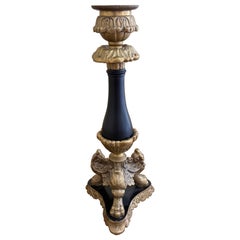 Neoclassical Grand Tour Lion Paw Feet Candle Holder