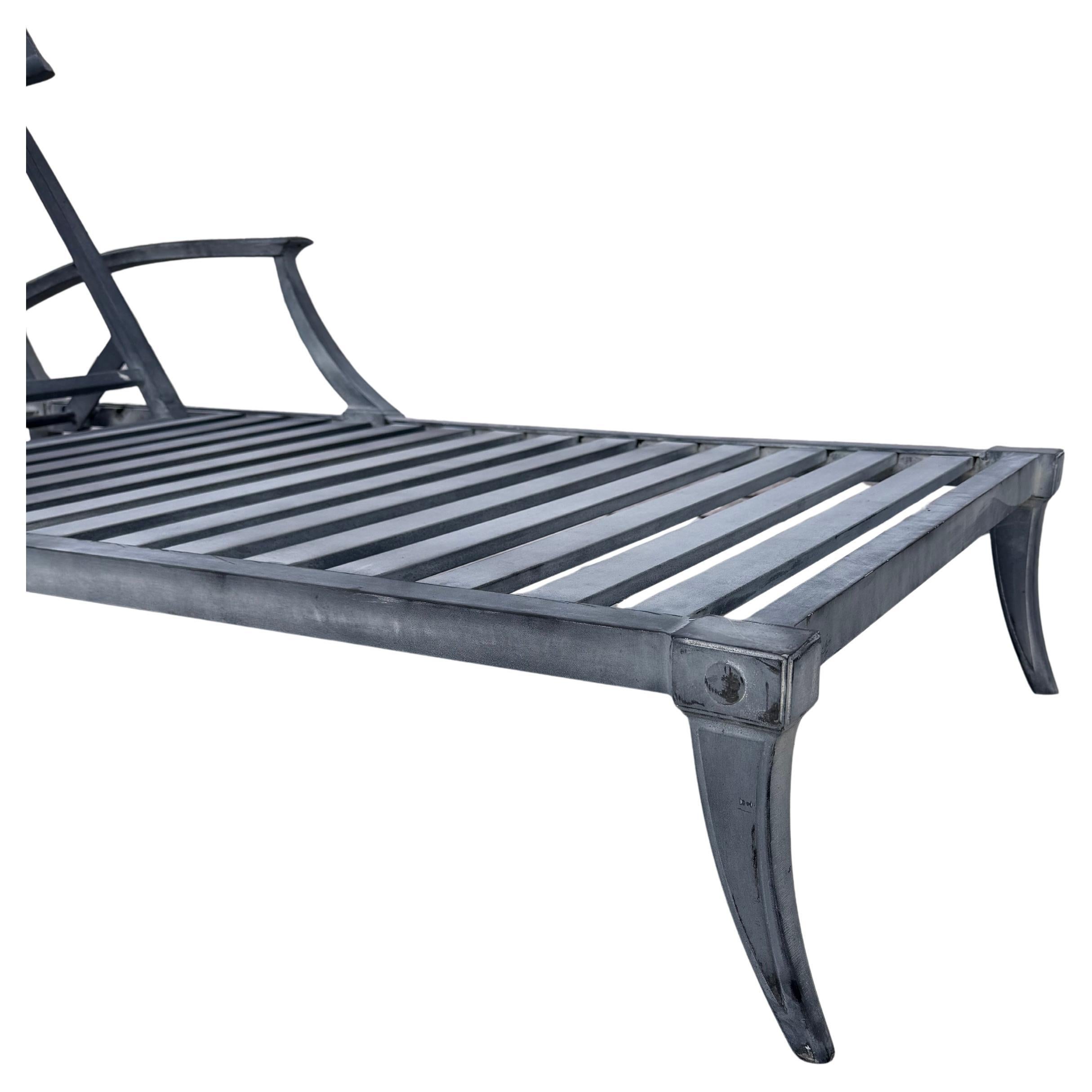 Chaise Lounge neoclassica greco-romana Klismos 3 Disponibile in vendita 3