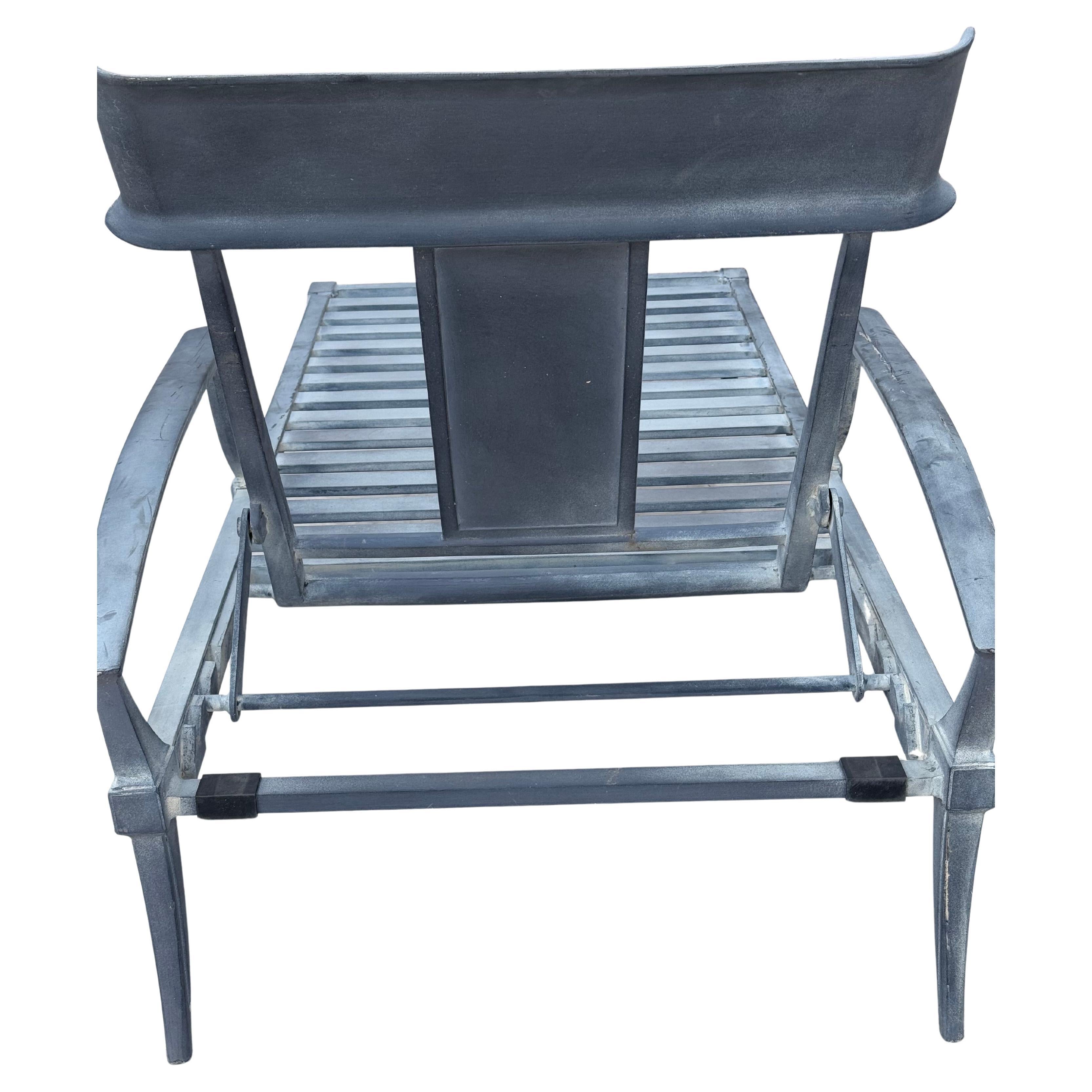 XX secolo Chaise Lounge neoclassica greco-romana Klismos 3 Disponibile in vendita