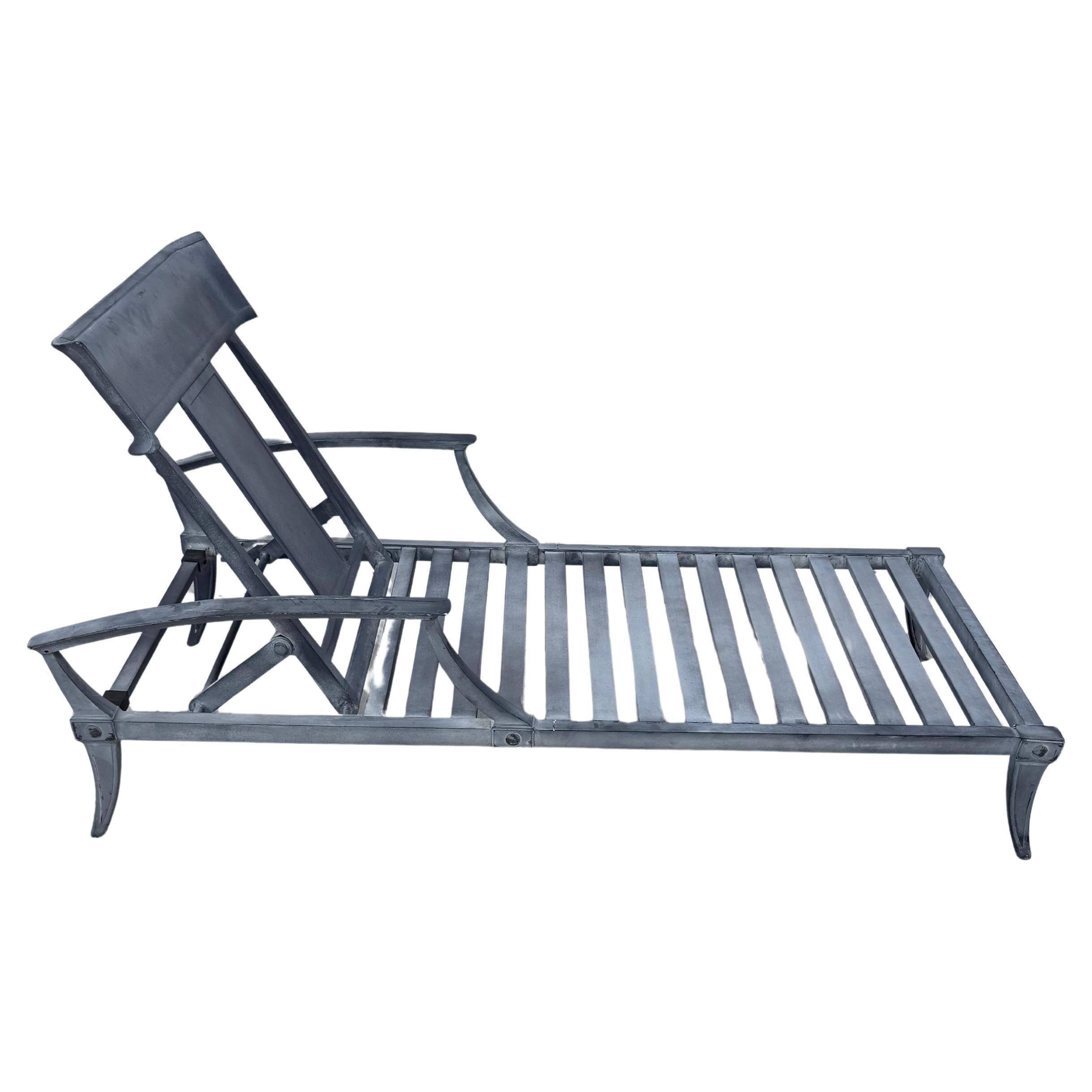 Chaise Lounge neoclassica greco-romana Klismos 3 Disponibile in vendita 2