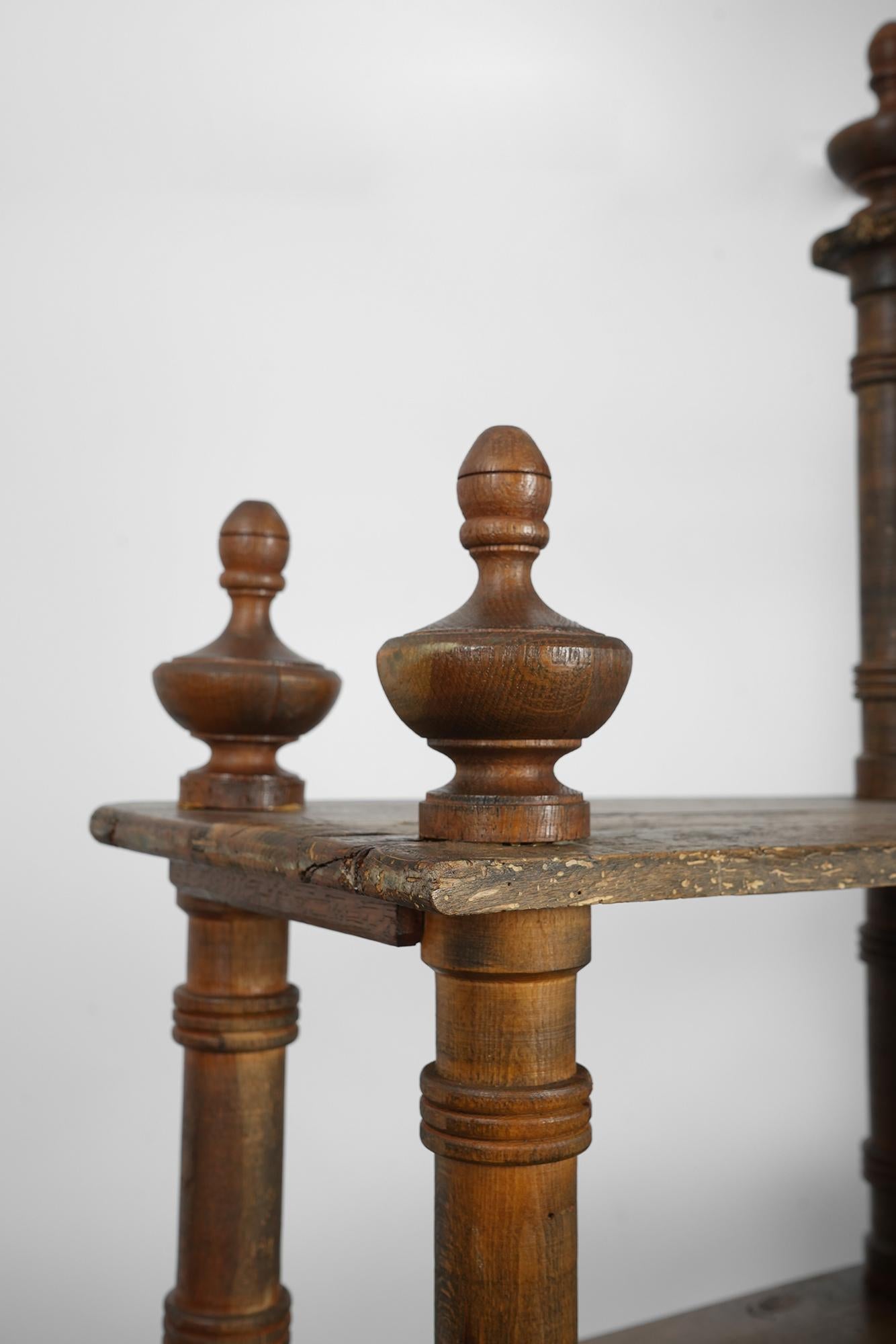 Neoclassical Gustavian wooden bookshelves. Sweden, 19th c. 