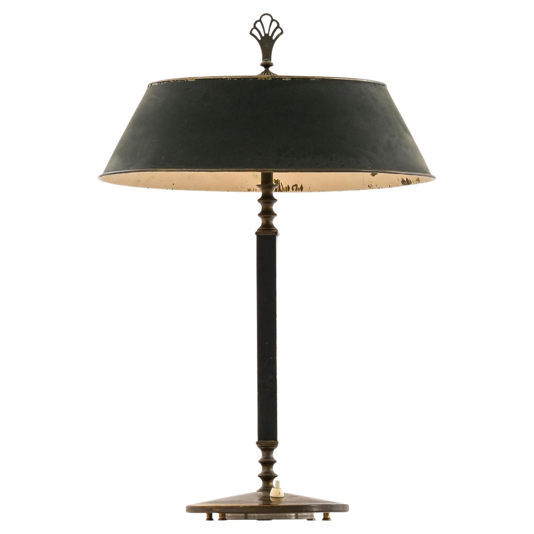 Neoclassical-inspired Design Table Lamp by Arvid Böhlmark, 1920s For Sale