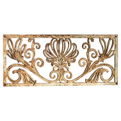 Neoclassical Ironwork Overdoor