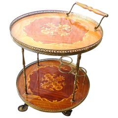 Neoclassical Italian Bar Cart, 1960s
