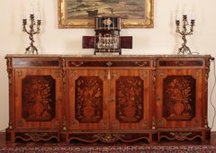 Commode italienne néoclassique incrustée