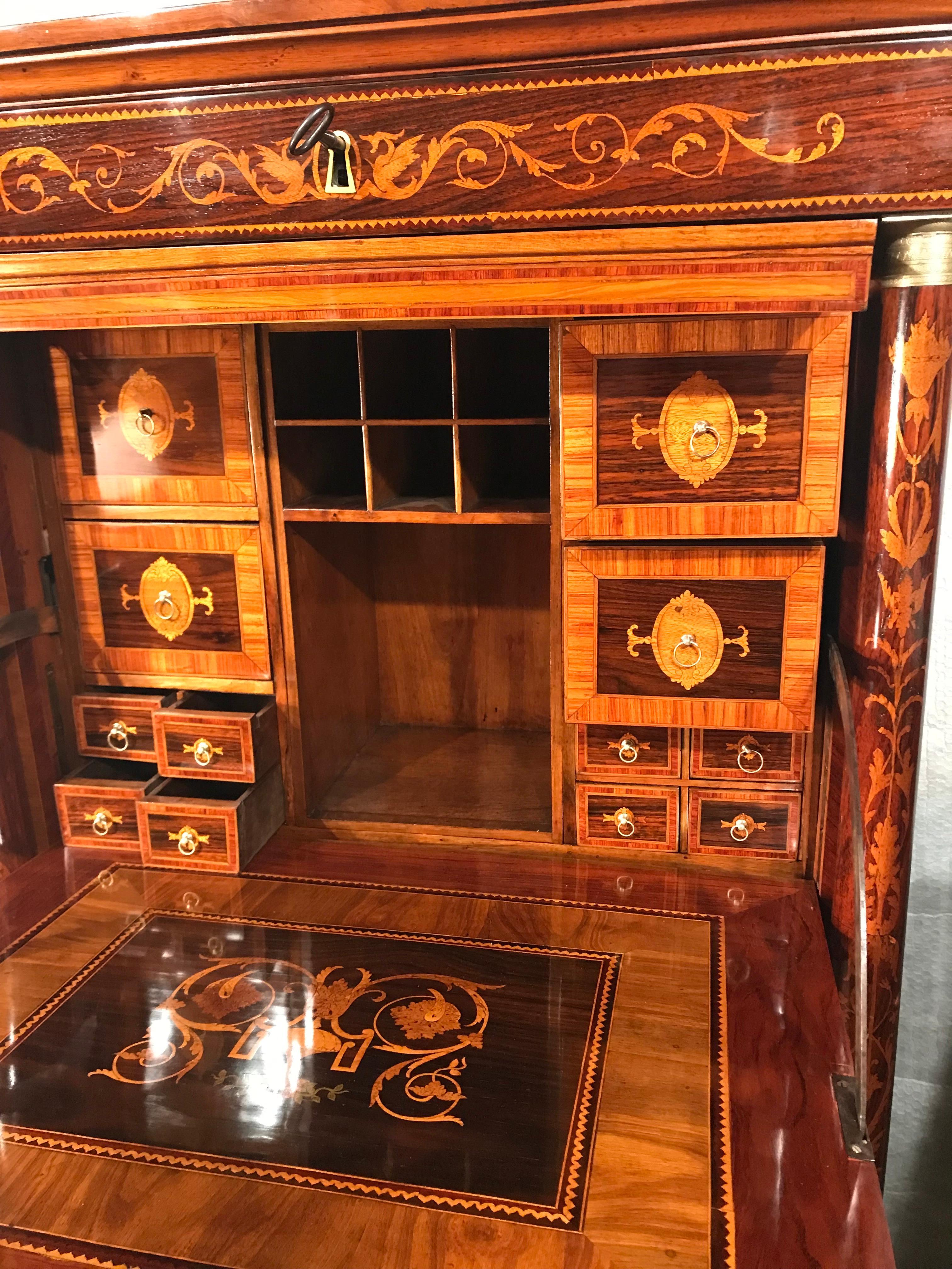 Neoclassical Italian Secretary Desk, around 1800 1