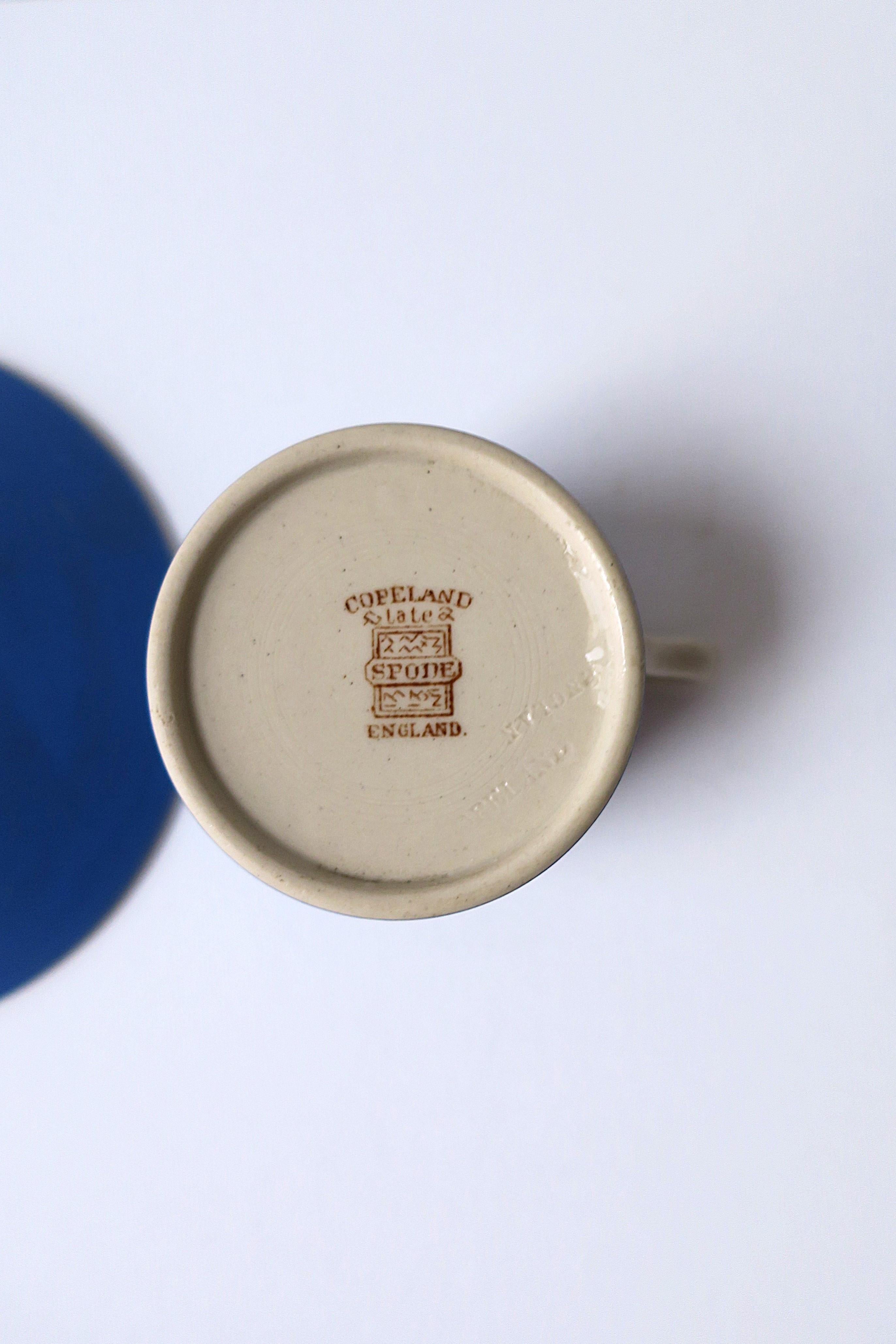 Taza de café espresso de jaspe neoclásico Copeland Spode en venta 5