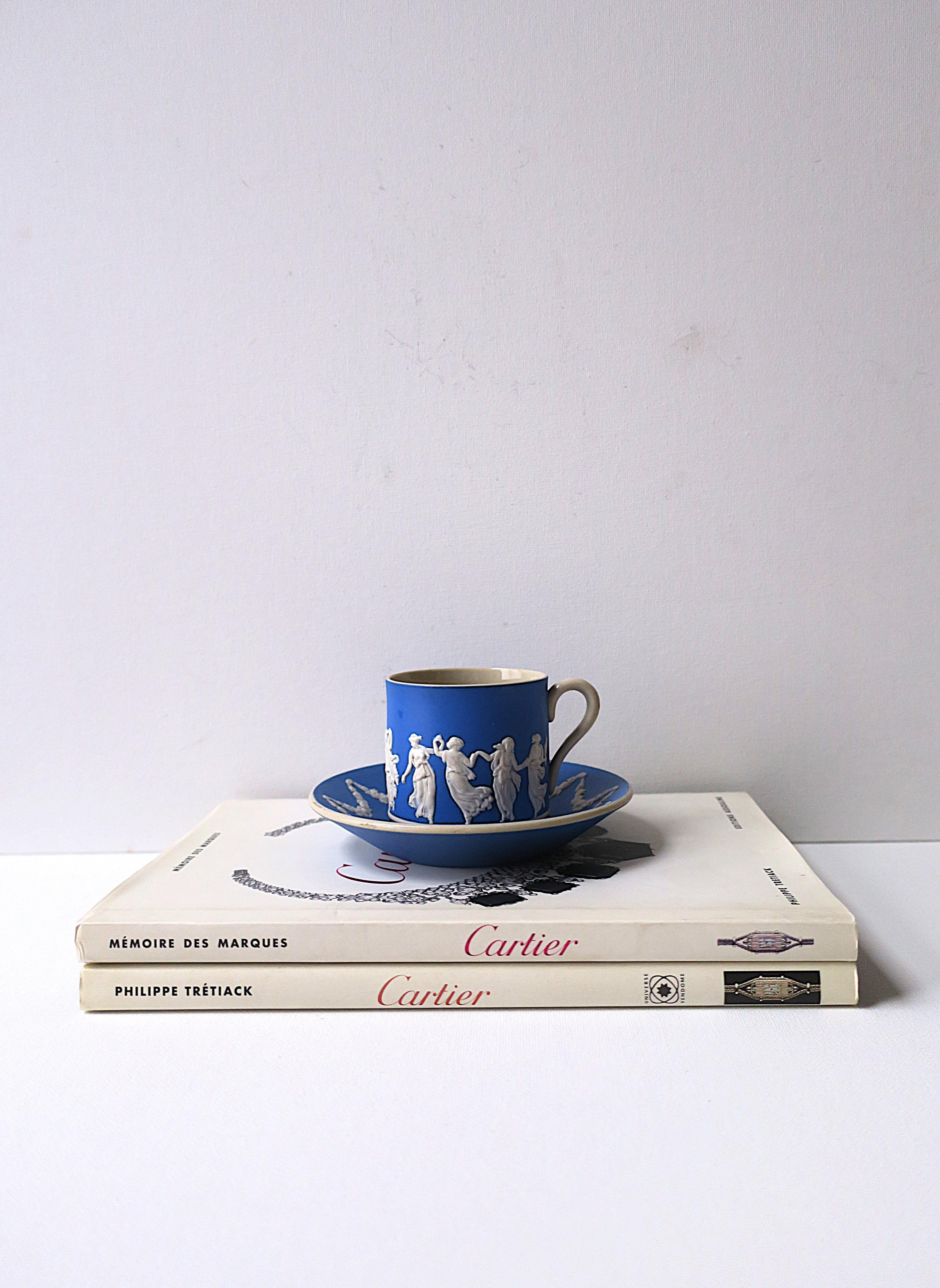Taza de café espresso de jaspe neoclásico Copeland Spode Neoclásico en venta
