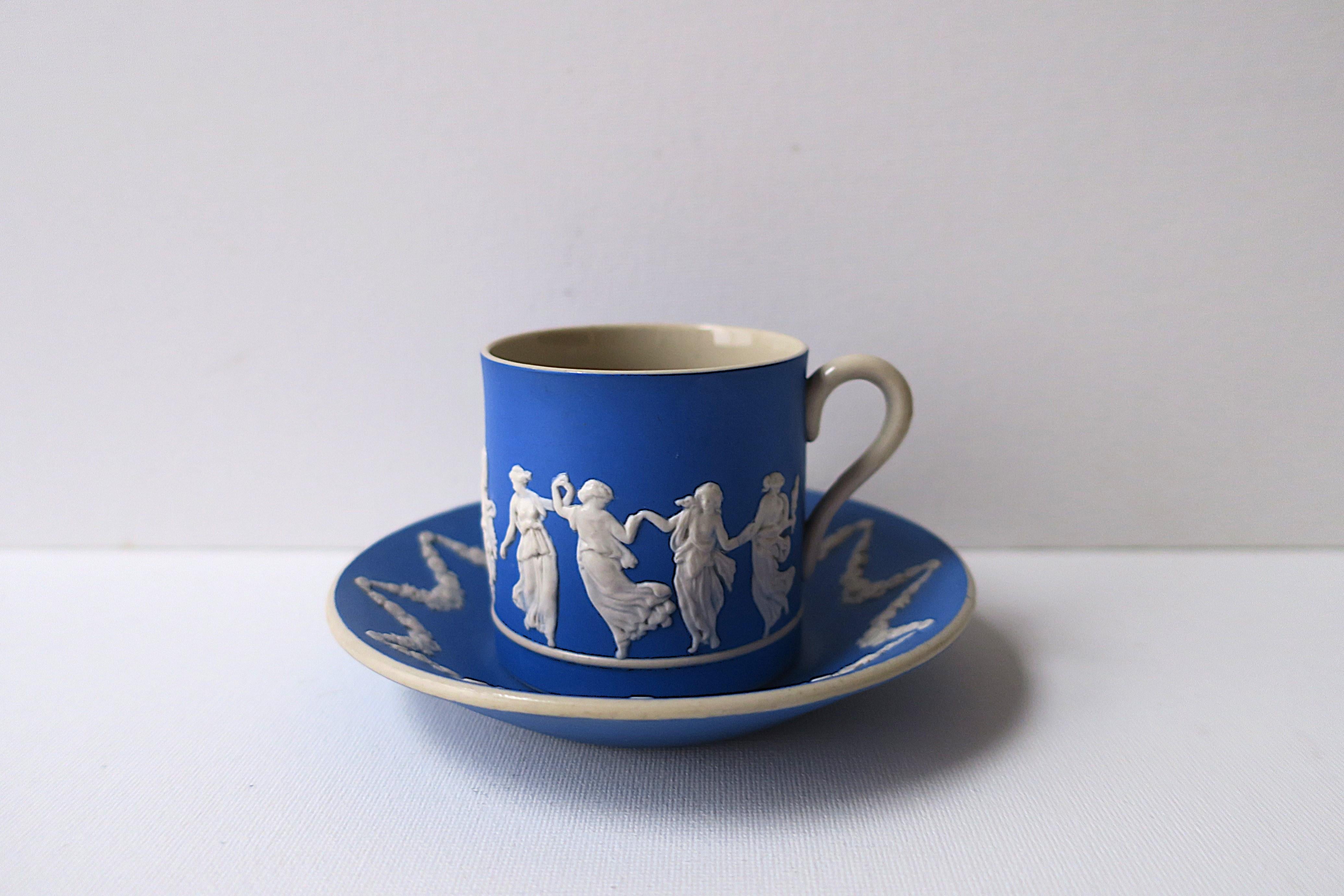 Taza de café espresso de jaspe neoclásico Copeland Spode en Bueno estado para la venta en New York, NY