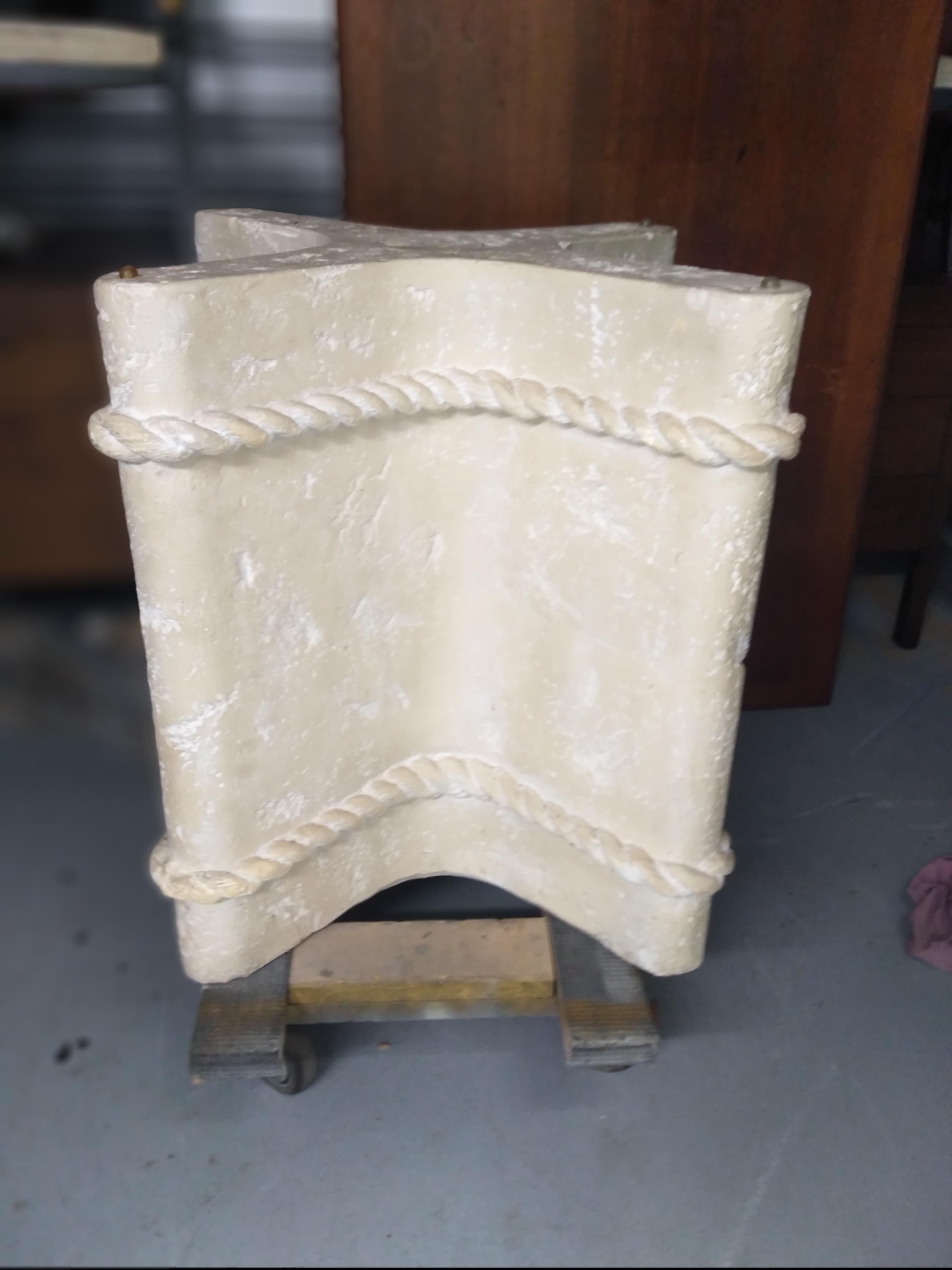 Neoclassical John Dickenson Style Table Base In Good Condition For Sale In Pasadena, TX