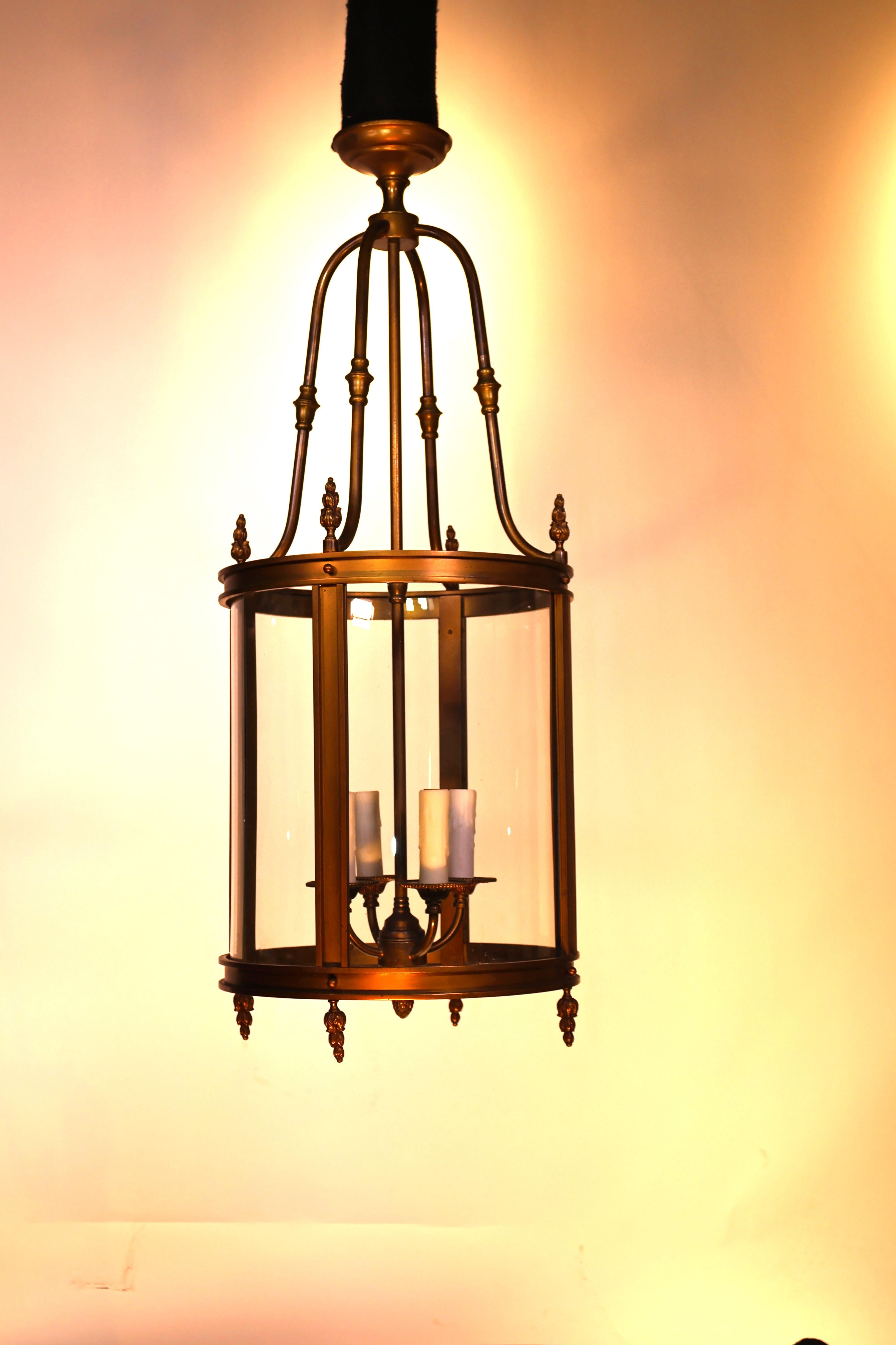 Mid-20th Century Neoclassical Lantern For Sale