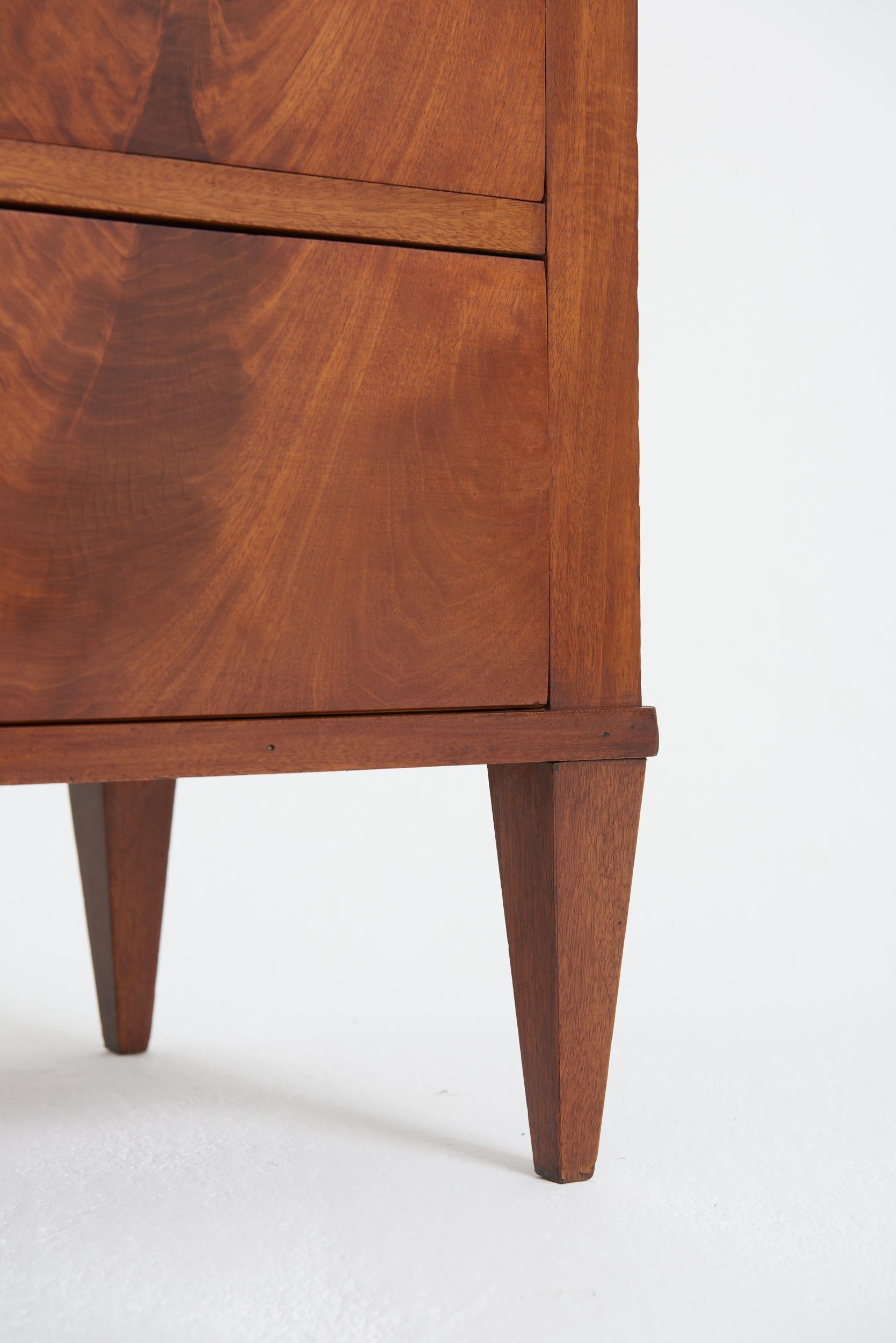 Neoclassical Mahogany Chest of Drawers 3