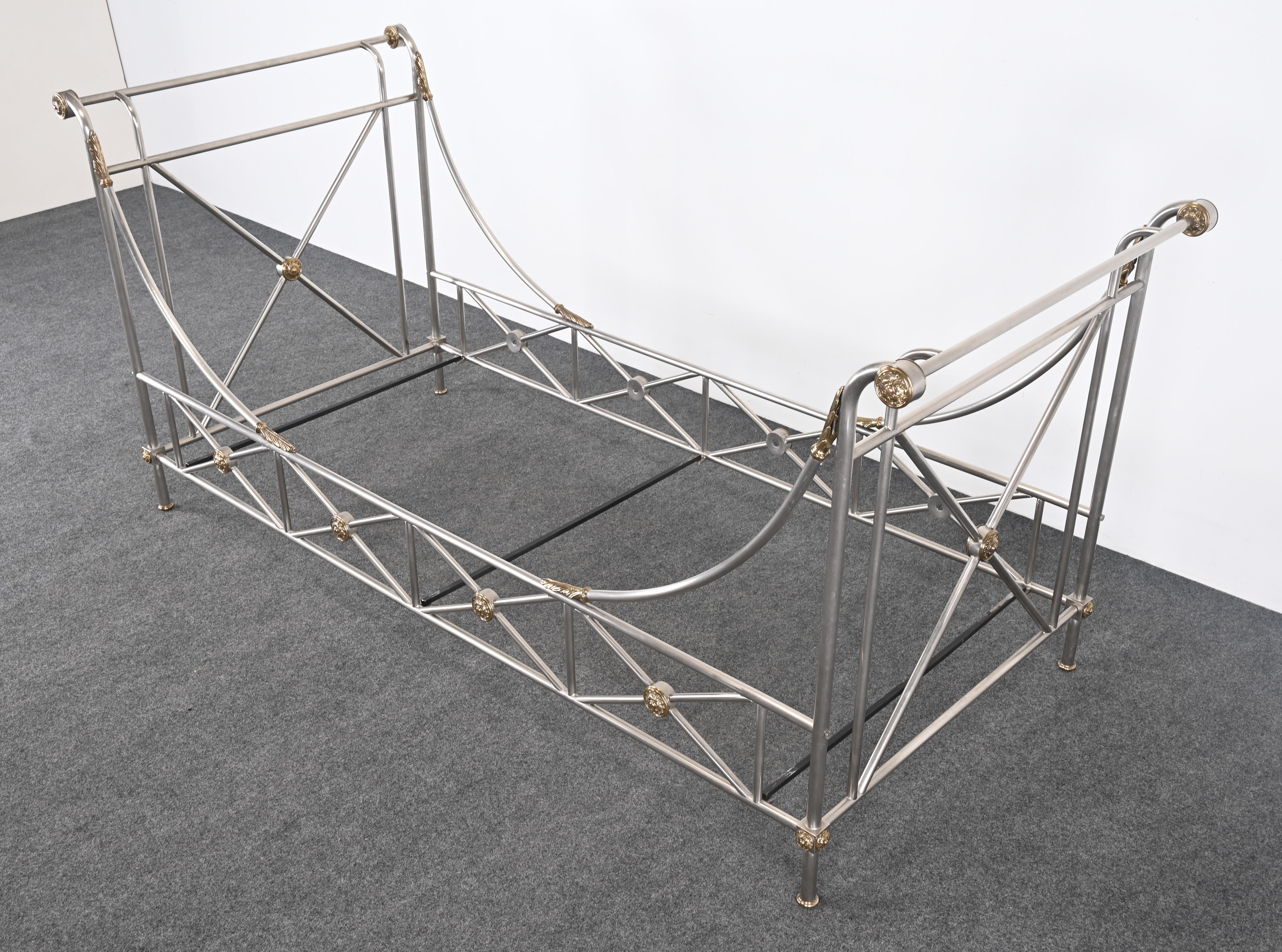 Neoclassical manner of Maison Jansen Daybed, 1970s 5