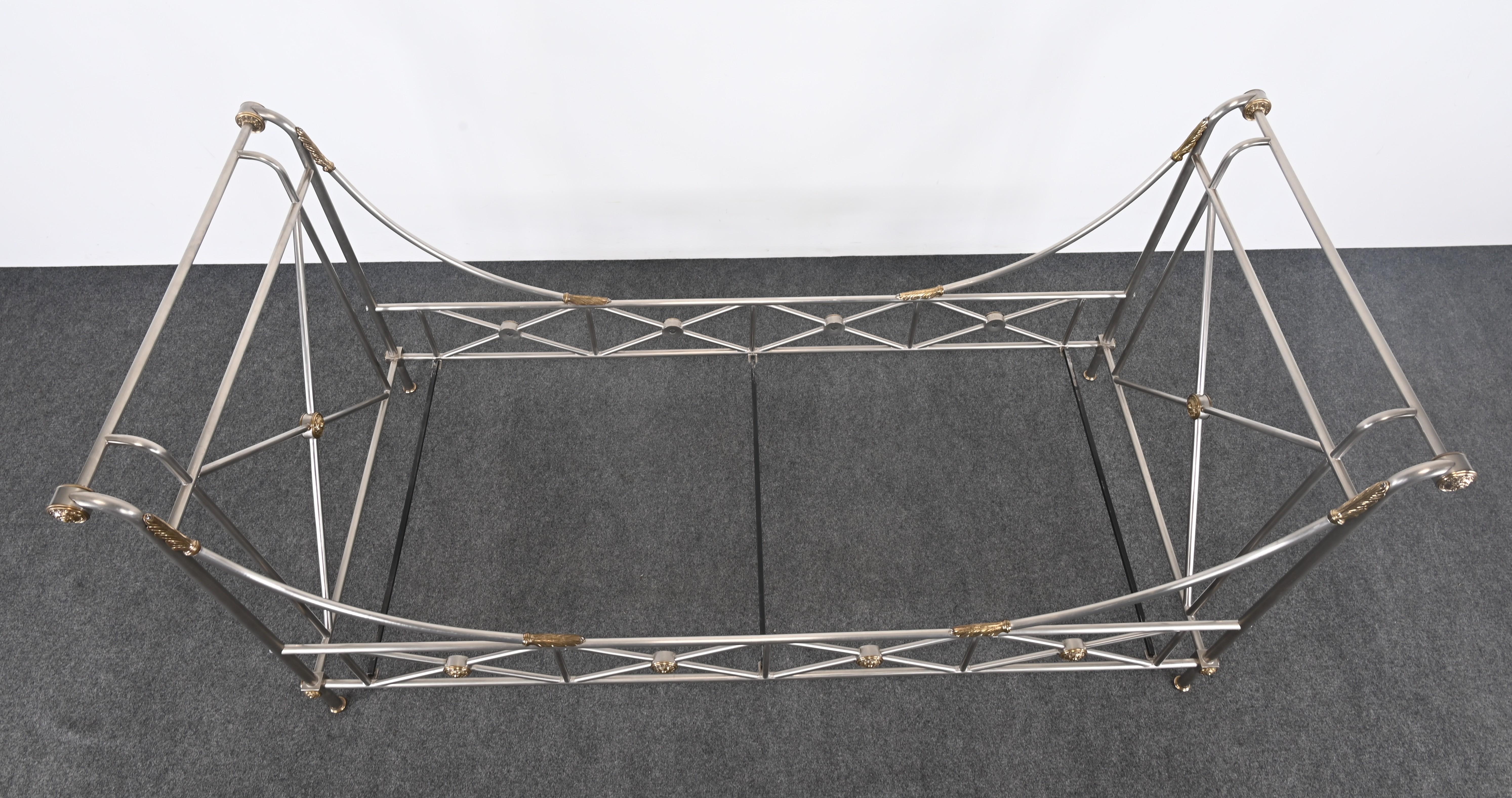Neoclassical manner of Maison Jansen Daybed, 1970s 9