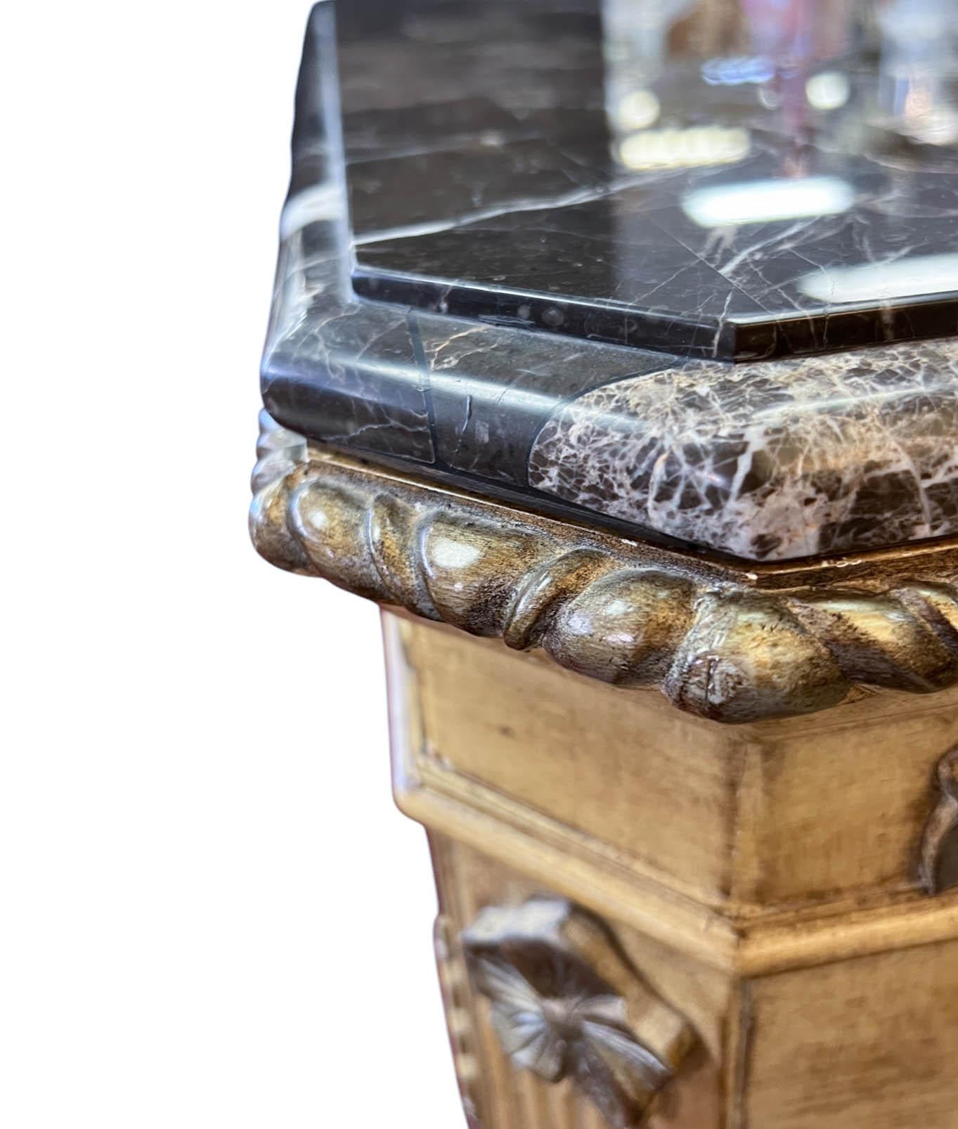 Enfilade néoclassique avec placage Sunburst en vente 1